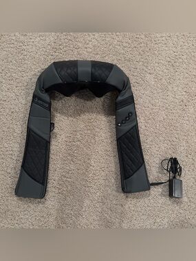 Resteck Shiatsu Massager for Neck and Back with Heat, Relaxing Adjustable Levels